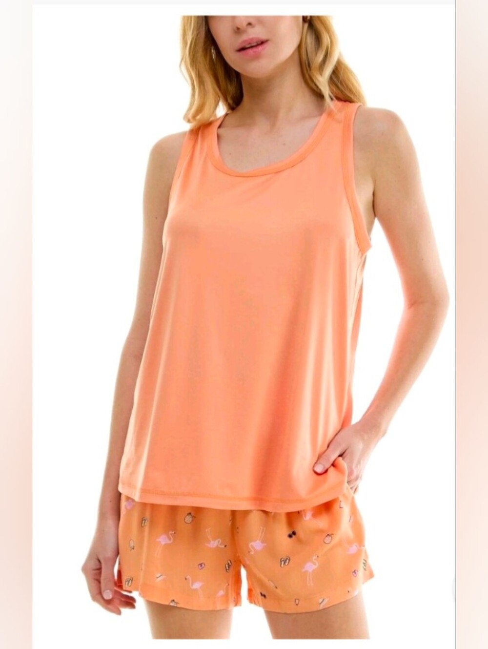 Racerback Sleep Tank Top - Picture 2 of 3